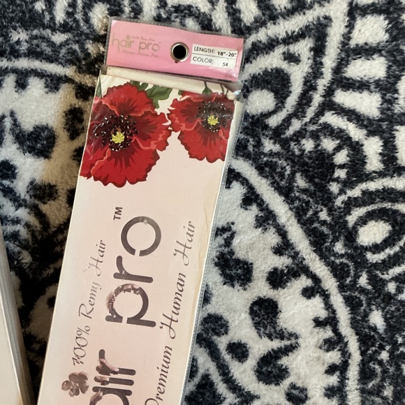 Hair Pro 100% Remy Human Hair Extensions in Color #5🌵18-20” - Picture 3 of 10